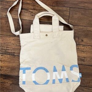 TOMS shoulder bag canvas tote